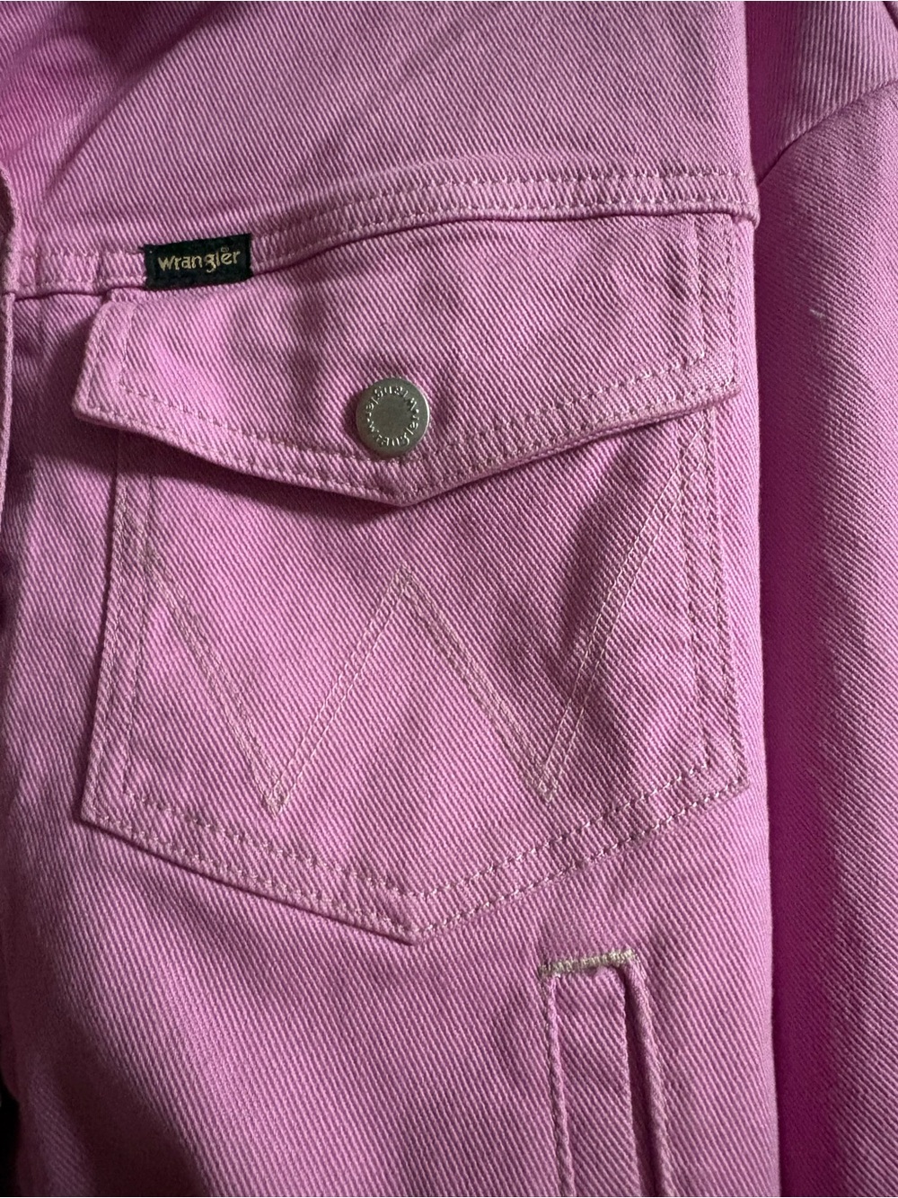 Pink Denim Jacket - Picture 4 of 5
